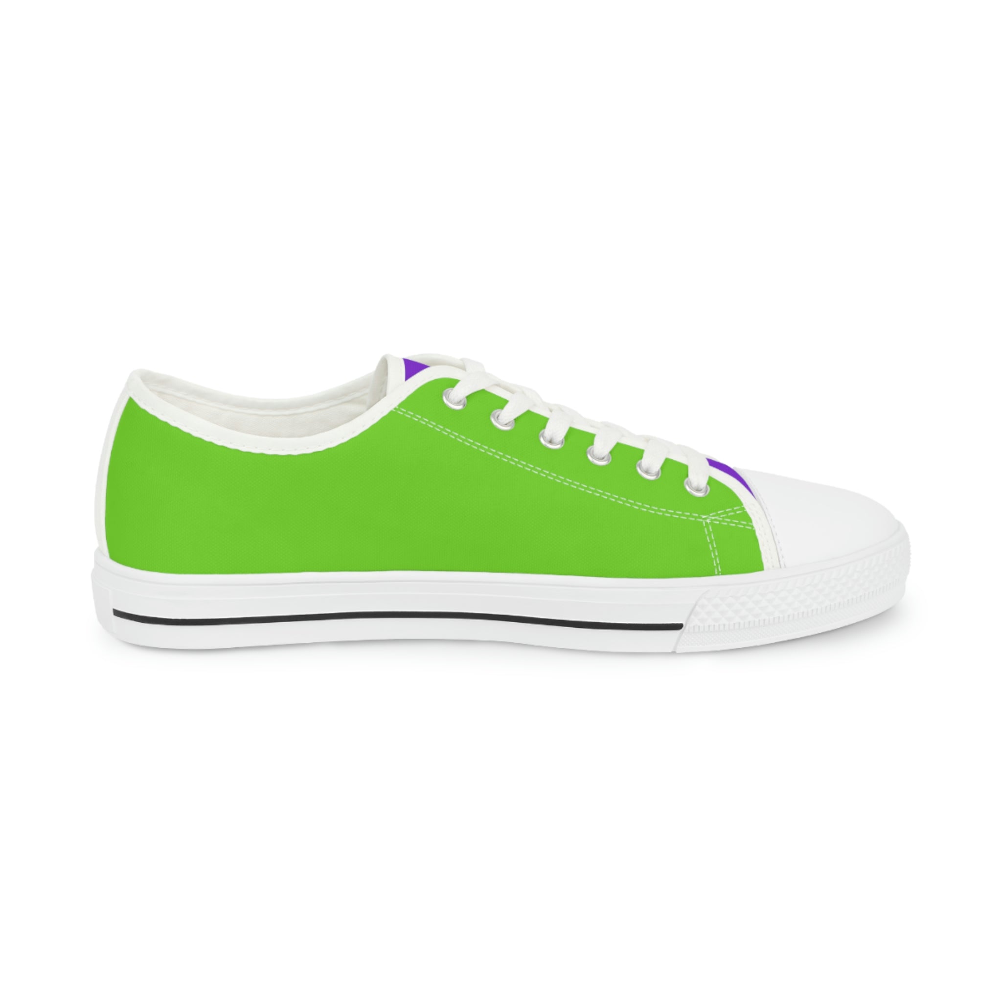 Lime green and purple on sale shoes